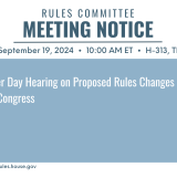 A graphic that lists says "Members' Day Meeting."