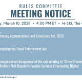 A graphic that lists all the bills the committee will consider during its September 9th, 2024 meeting.