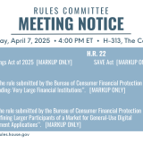 A graphic that lists all the bills the committee will consider during its September 9th, 2024 meeting.